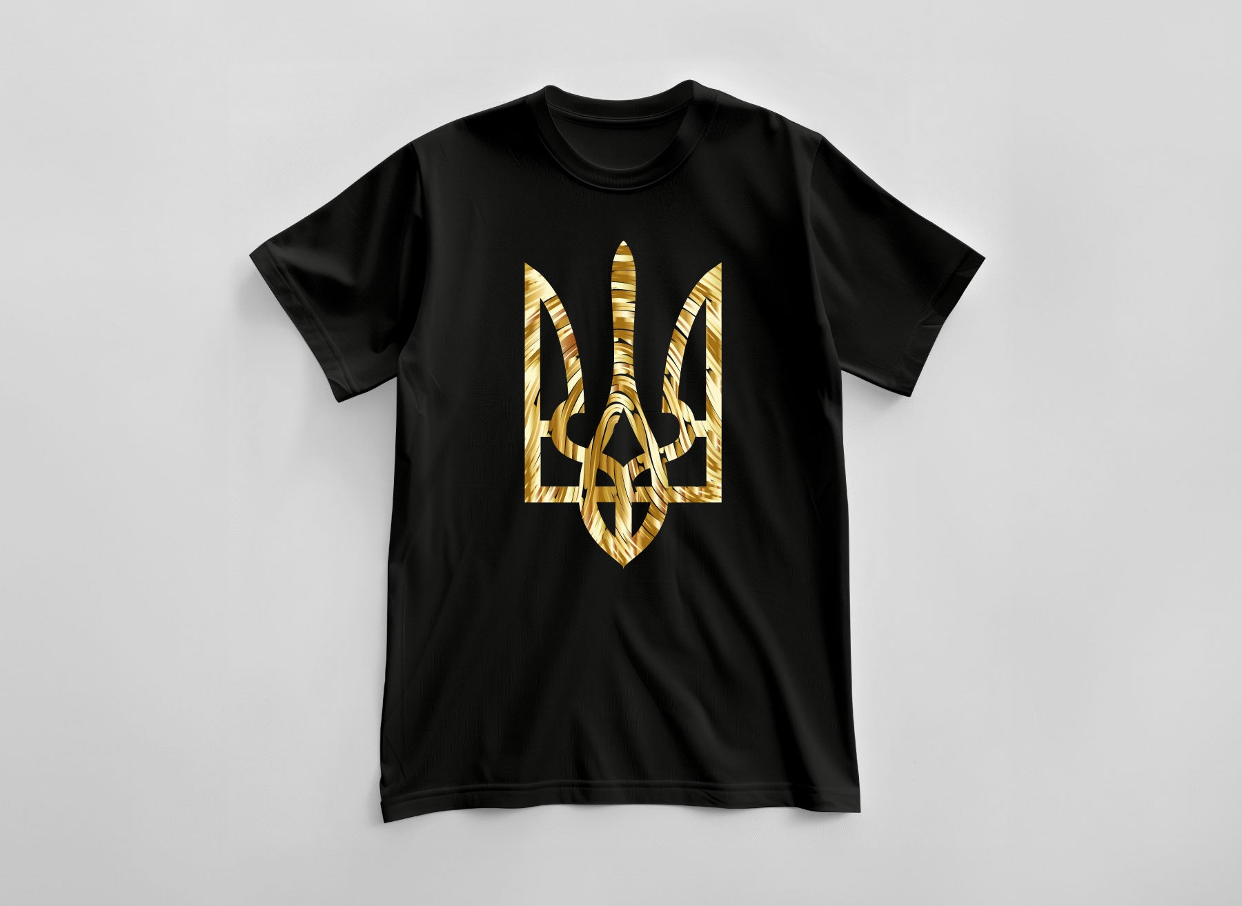 T-shirt "Trident print"