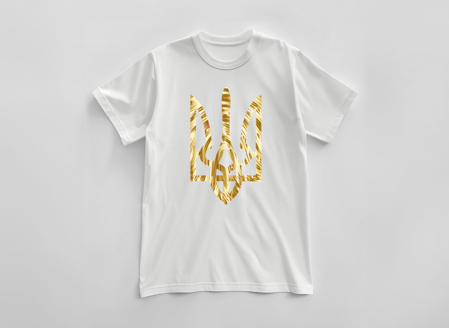 T-shirt "Trident print"
