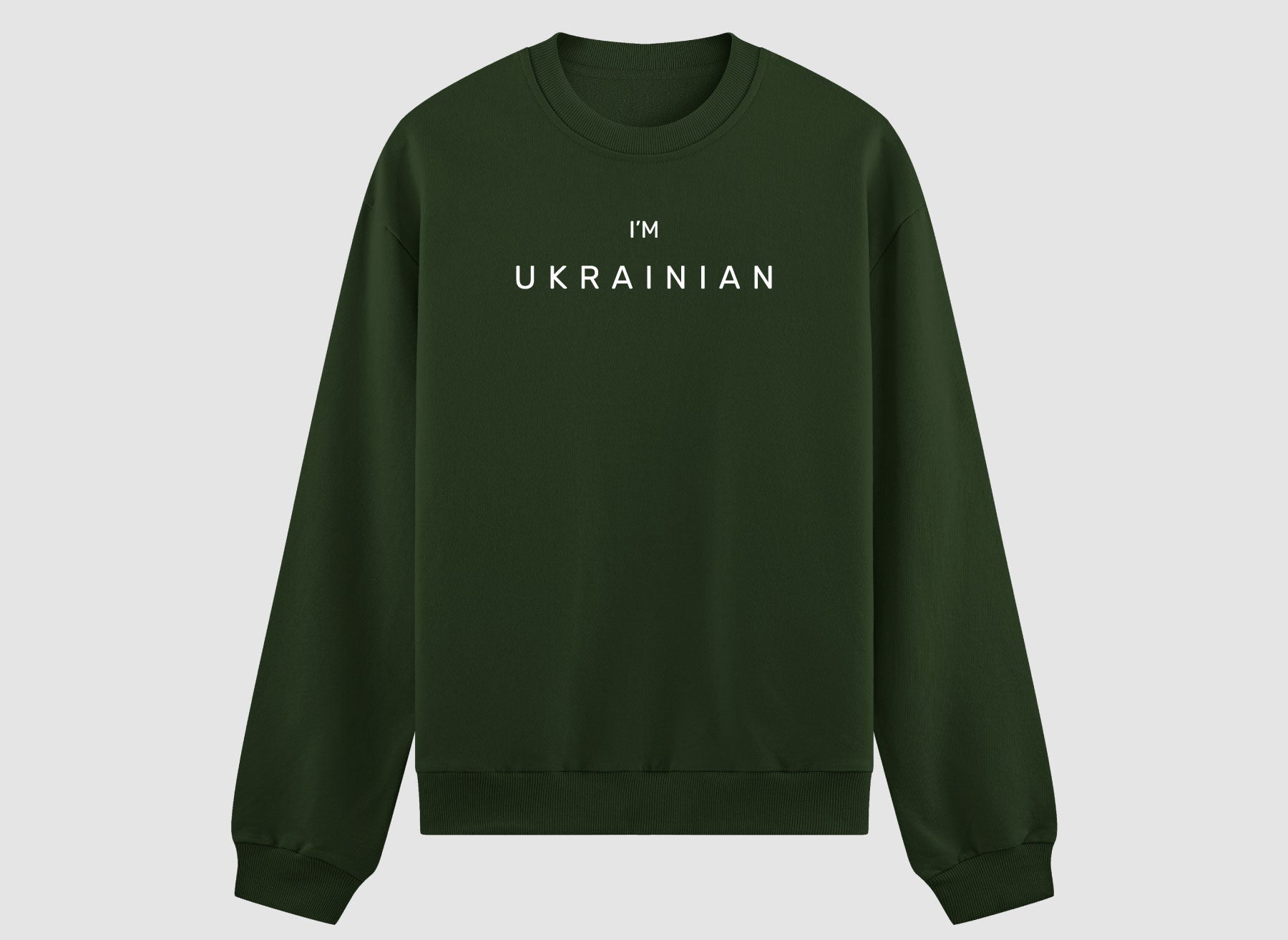Sweatshirt "I`am ukrainian"