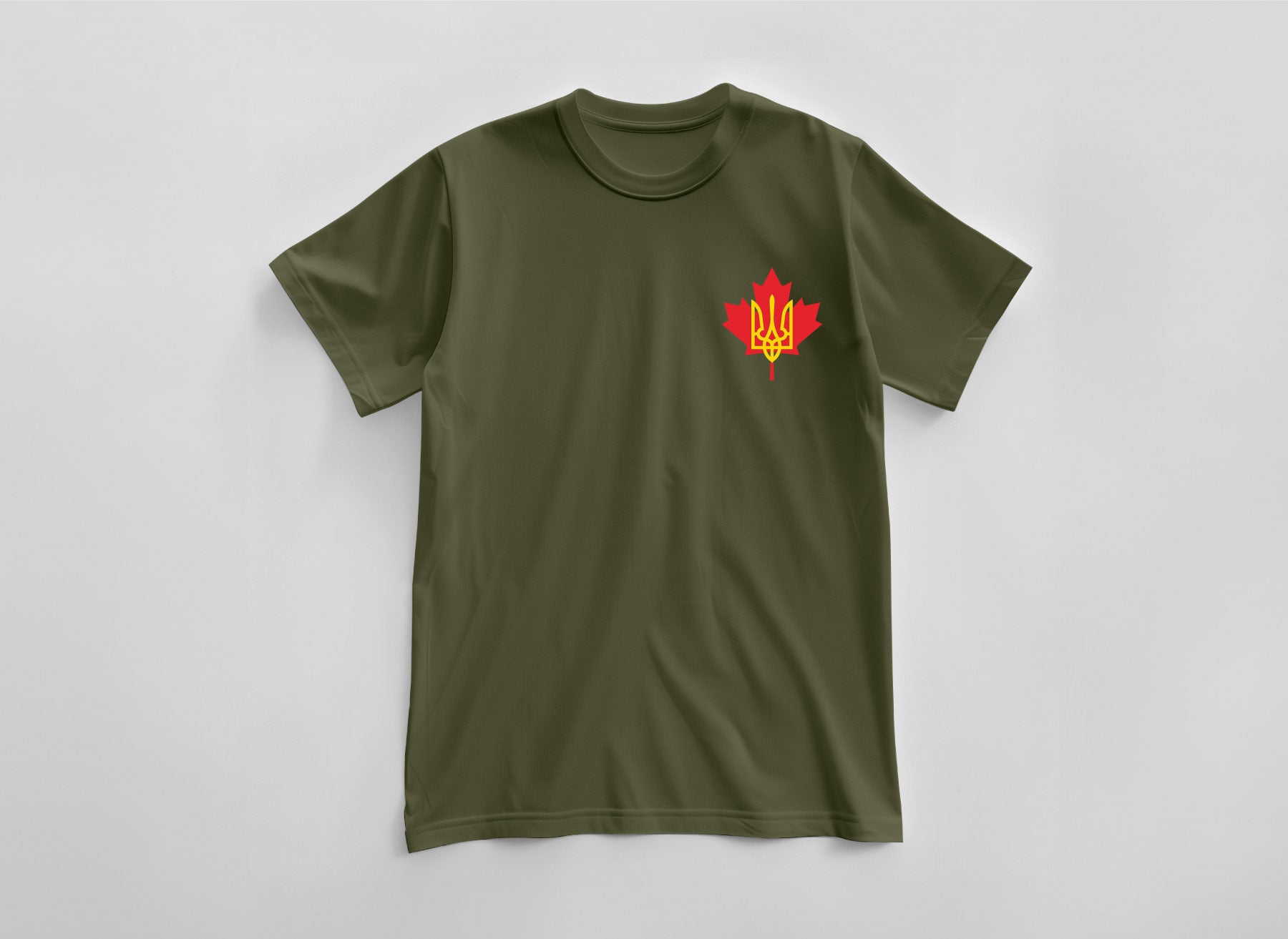 T-shirt "Maple leaf small"