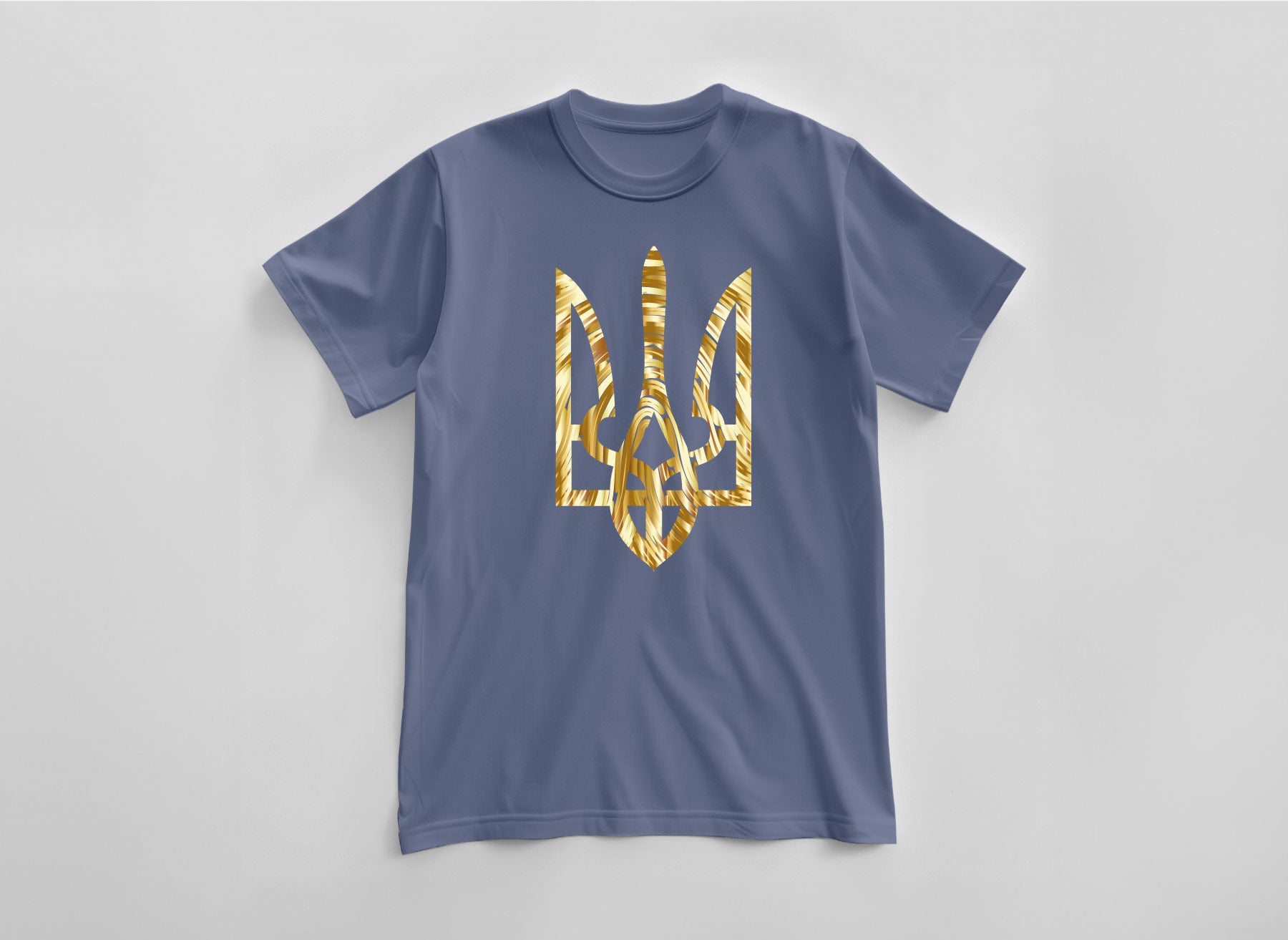 T-shirt "Trident print"