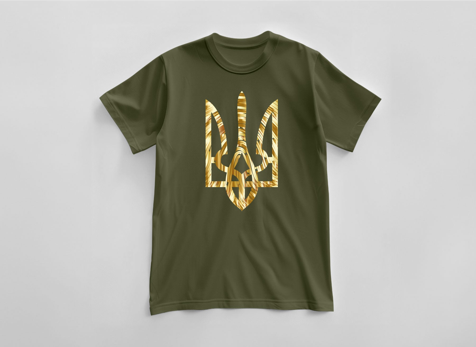 T-shirt "Trident print"