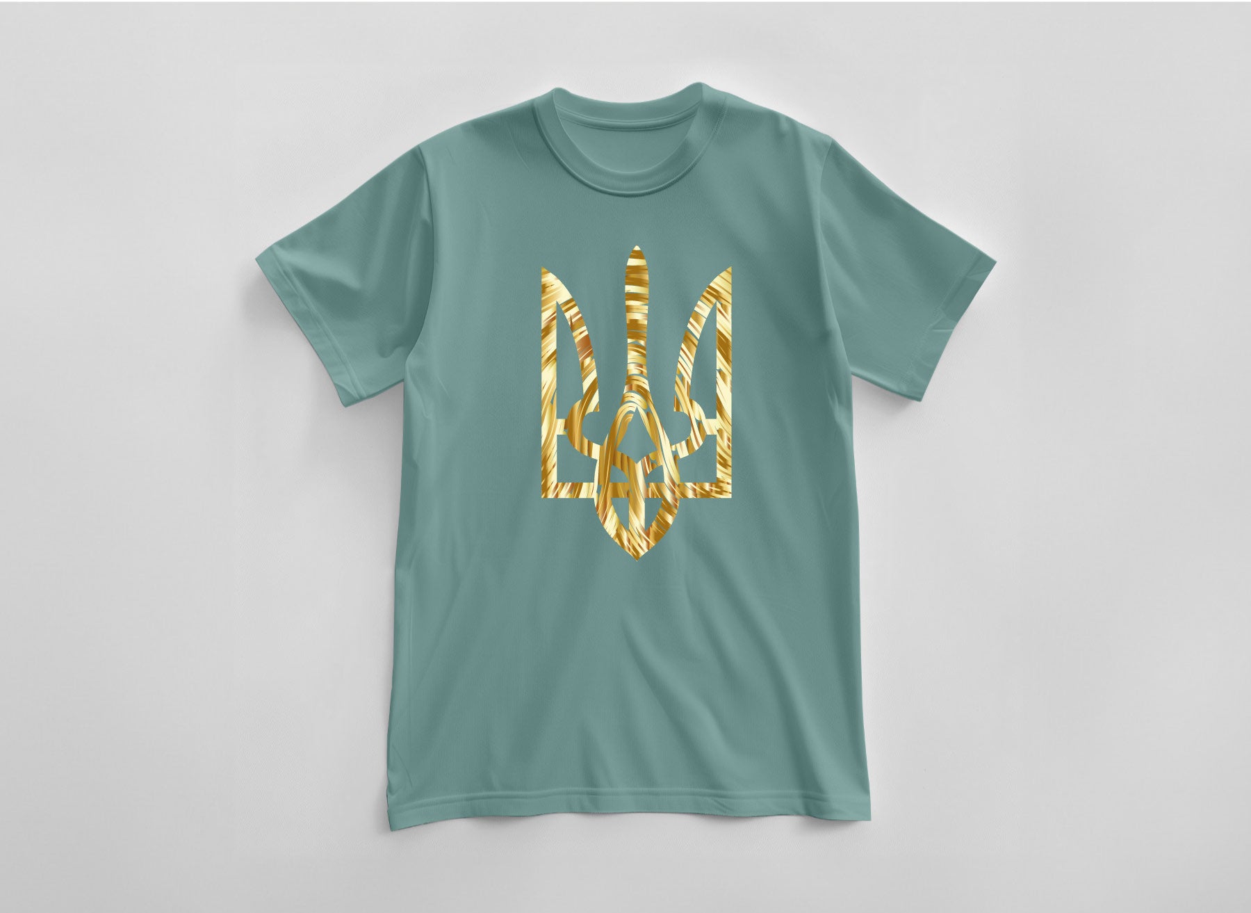 T-shirt "Trident print"