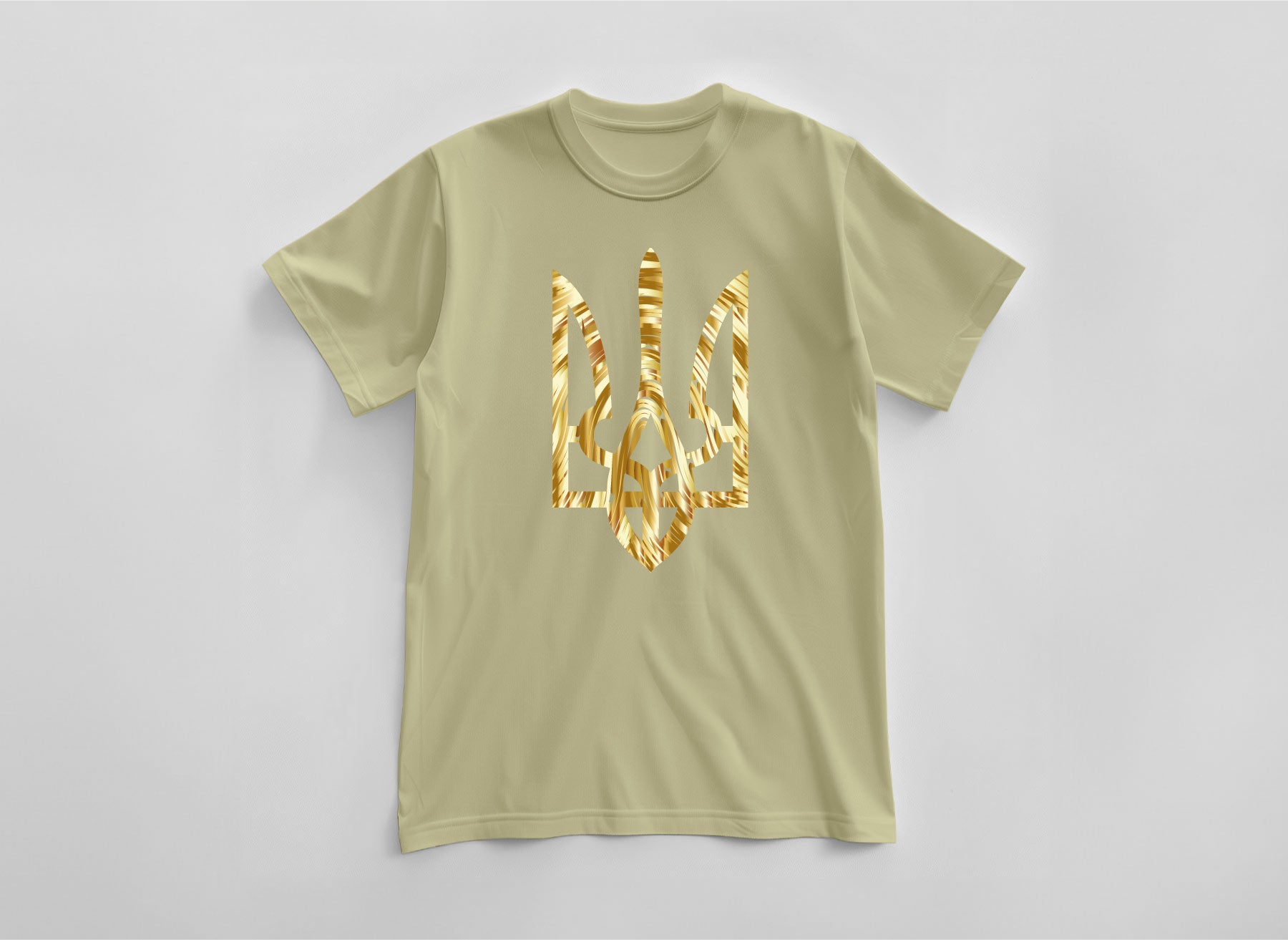 T-shirt "Trident print"