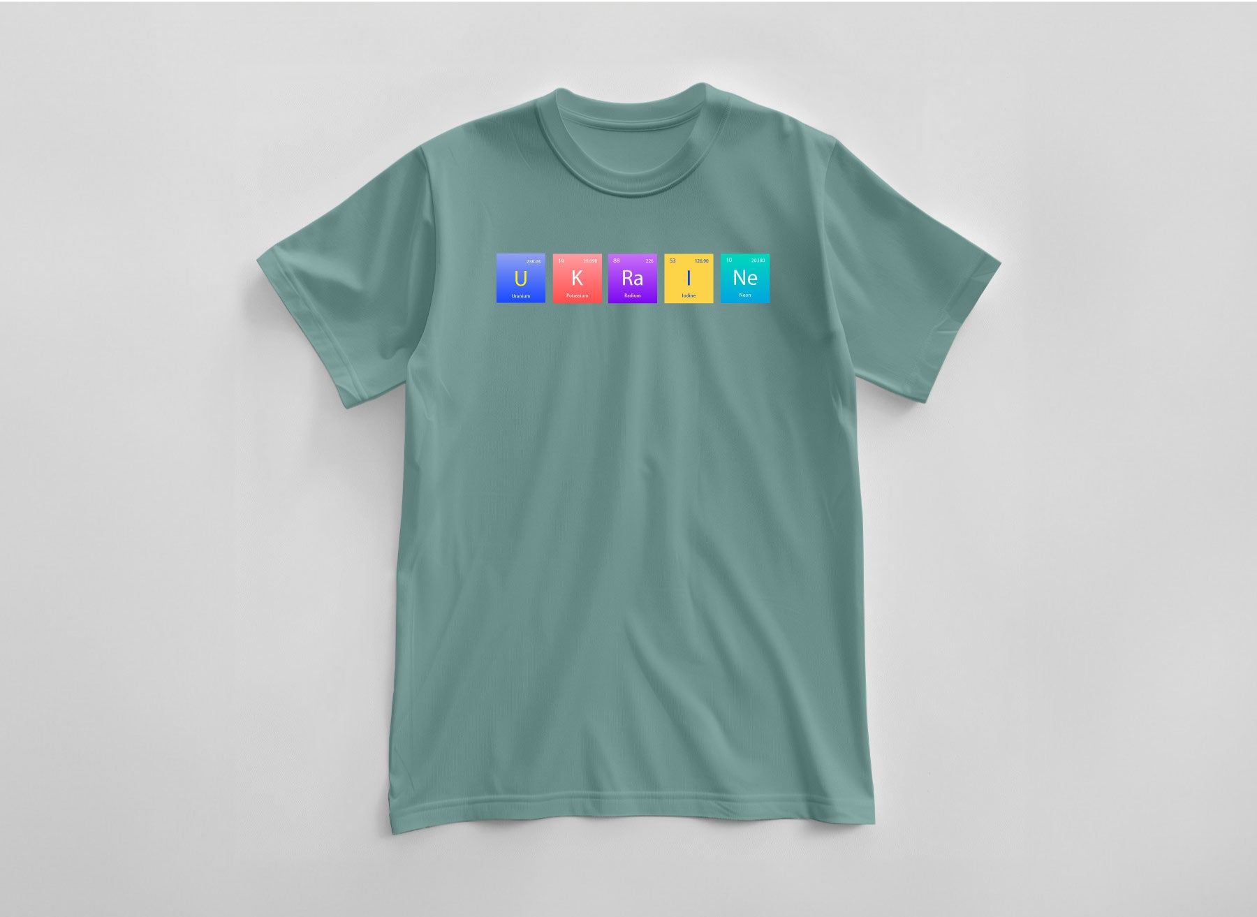 T-shirt with  print Ukraine.