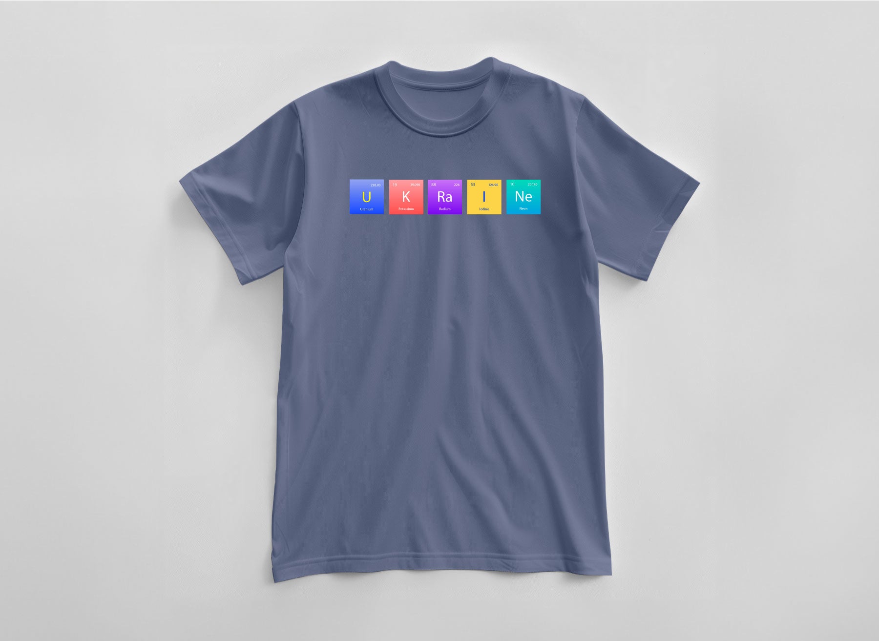 T-shirt with  print Ukraine.