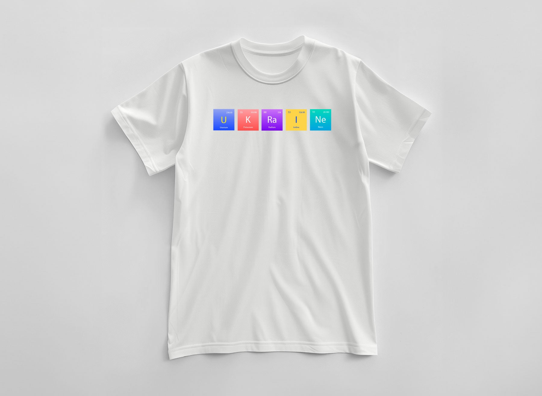 T-shirt with  print Ukraine.